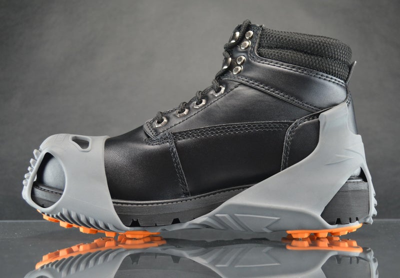 Winter Walking Low-Pro Ice Cleat, Heavy-Duty Industrial Grade Traction Aid for Walking on Snow and Ice, Size Large (1 Pair) - Image 3